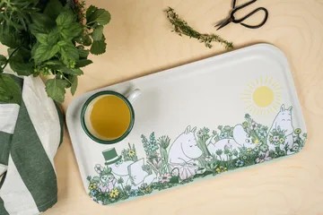Moomin bakke 22x43 cm - In the garden - Muurla