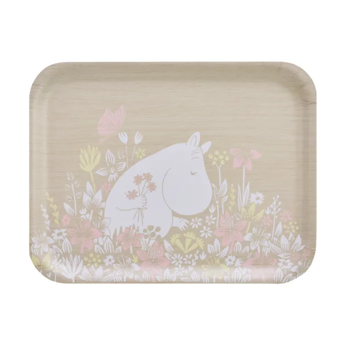 Moomin bakke 28x36 cm, Flower field Muurla