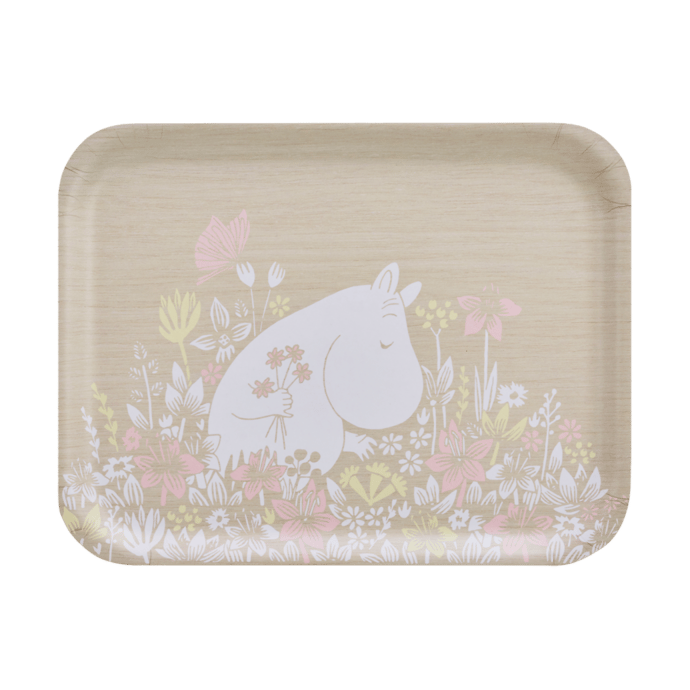 Moomin bakke 28x36 cm - Flower field - Muurla