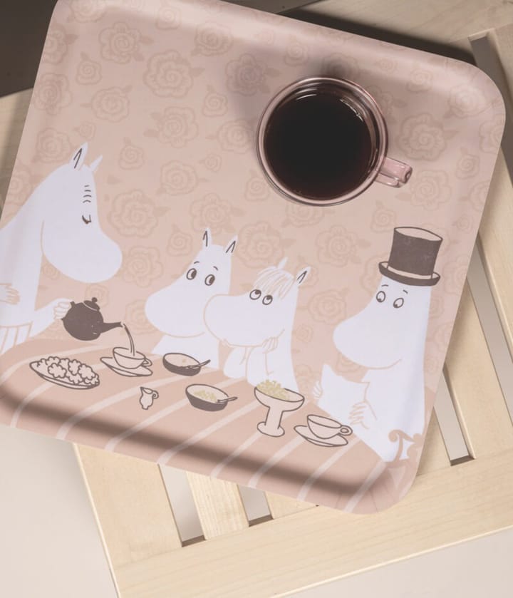 Moomin bakke 33x33 cm - Coffee time - Muurla