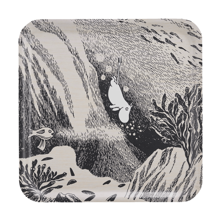Moomin bakke 33x33 cm - The dive - Muurla