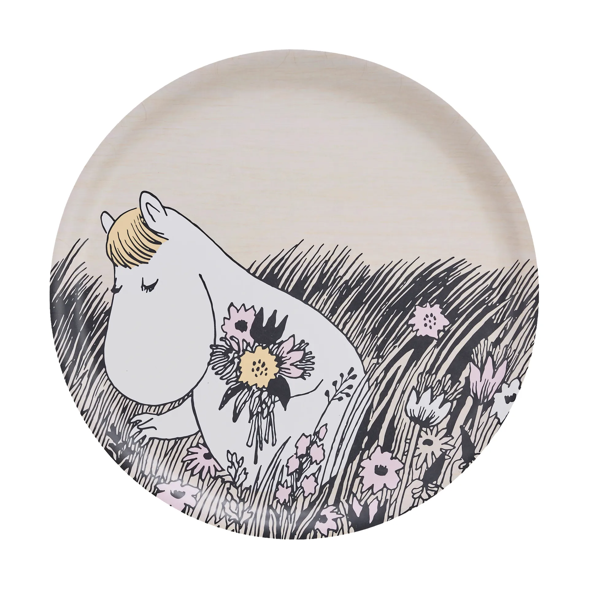 Moomin bakke Ø35 cm, Summer night Muurla
