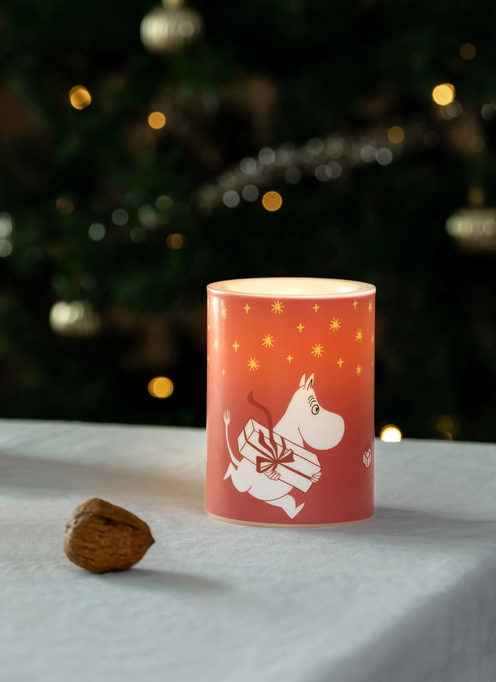 Moomin bloklys LED 10 cm, Gifts Muurla