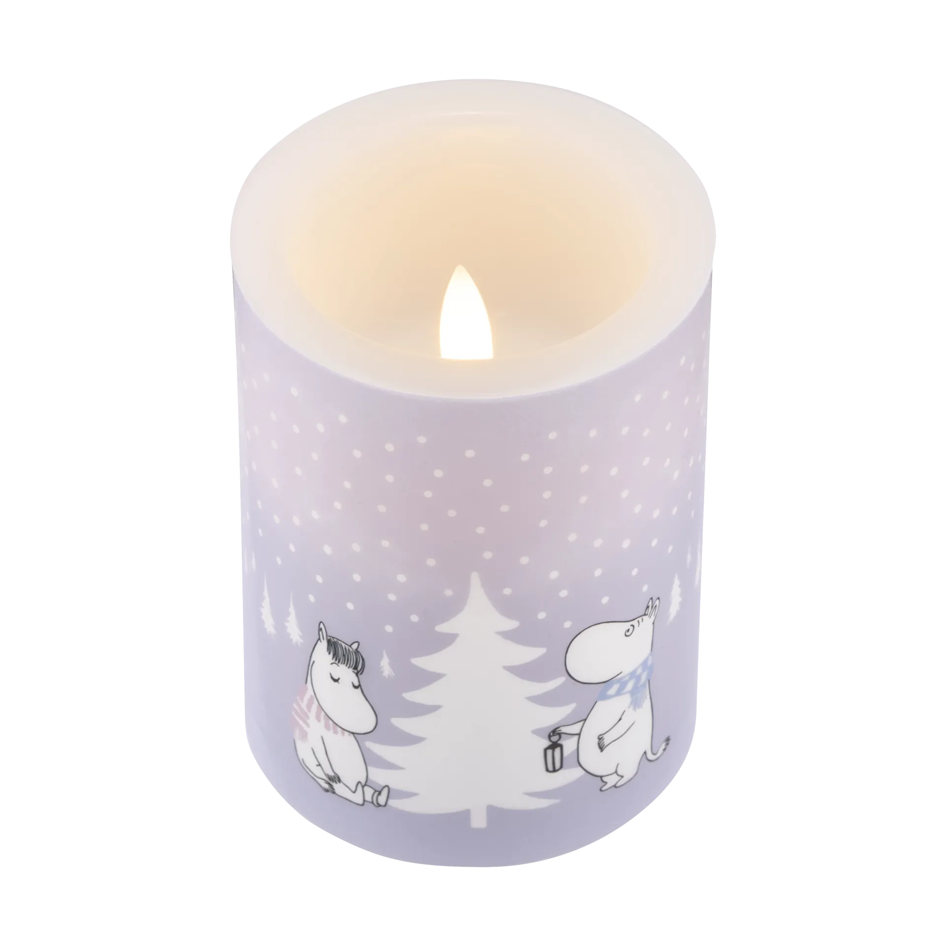 Moomin bloklys LED 10 cm, Snowfall Muurla