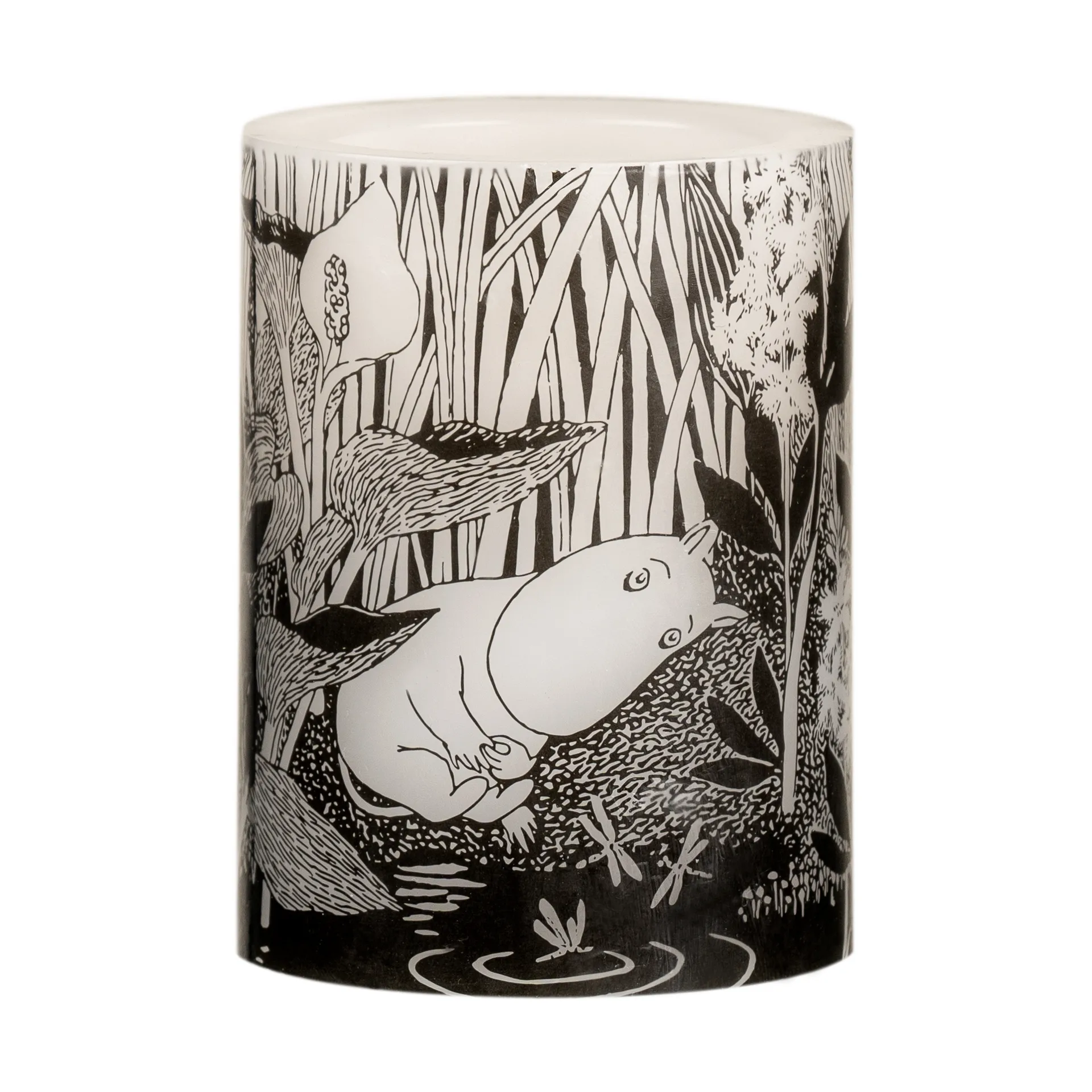 Moomin bloklys LED 10 cm, The pond Muurla