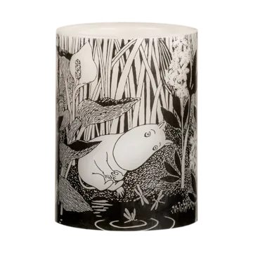 Moomin bloklys LED 10 cm - The pond - Muurla