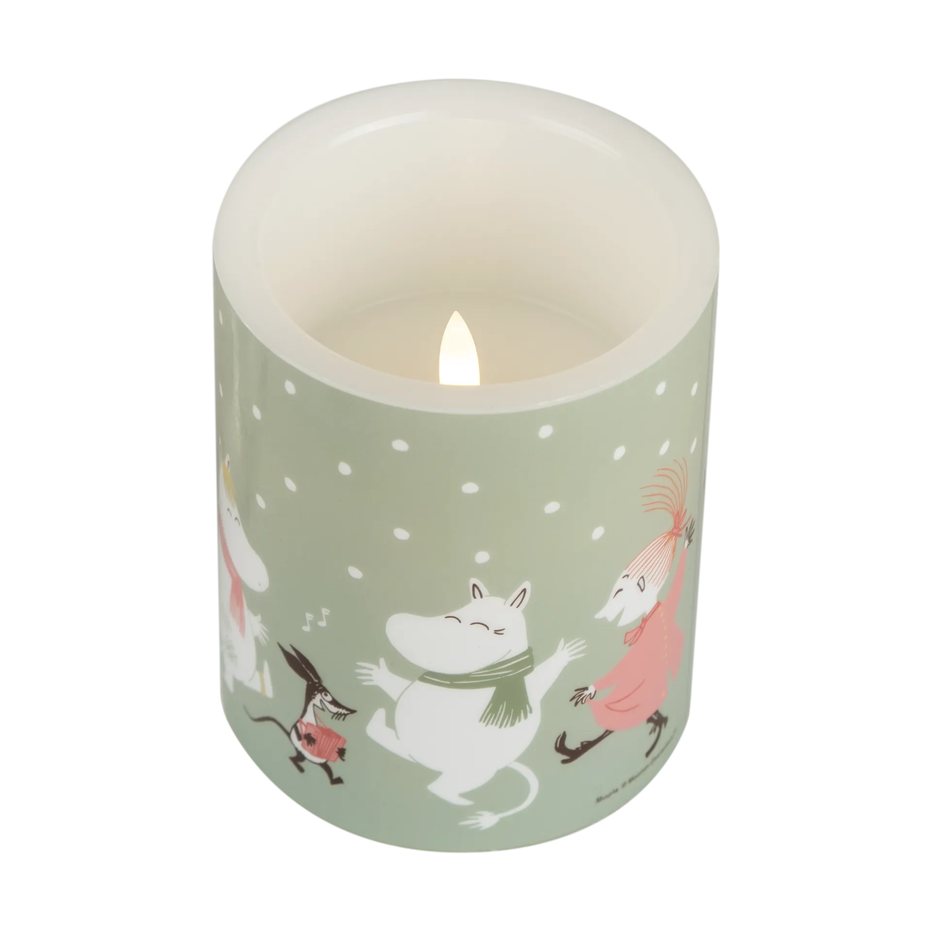 Moomin bloklys LED 12,5 cm, Festive spirits Muurla
