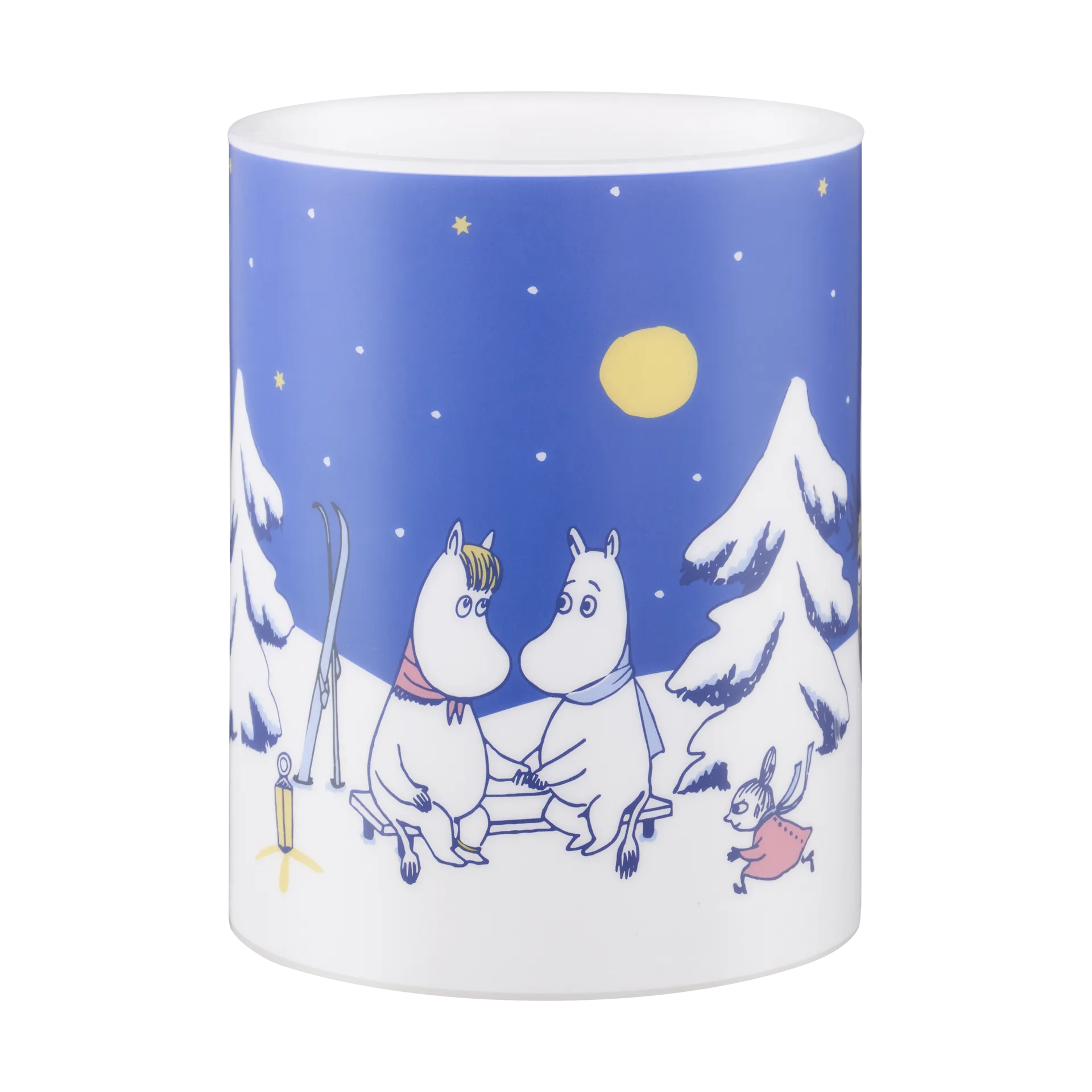 Moomin bloklys LED 12,5 cm, Starry night Muurla