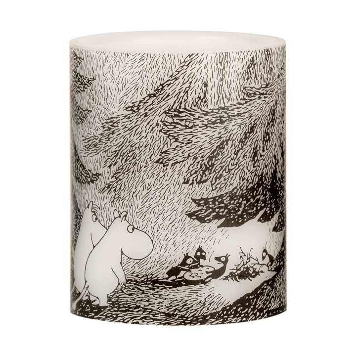 Moomin bloklys LED 12,5 cm - Under the trees - Muurla