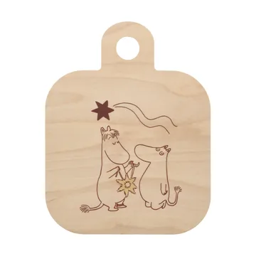 Moomin  Chop & Serve skærebræt 25x32 cm - Comet - Muurla