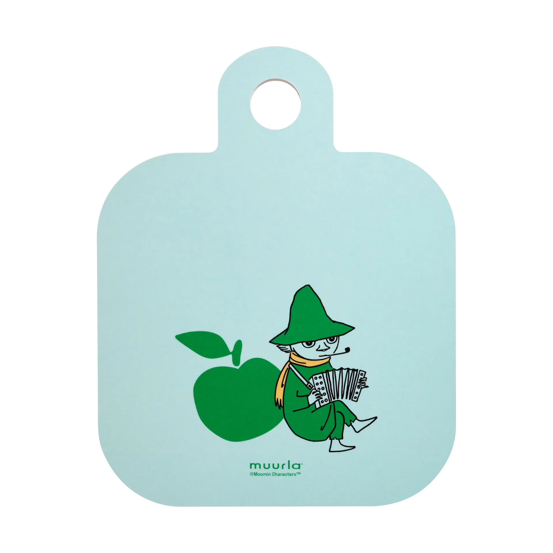 Moomin  Chop & Serve skærebræt 25x32 cm, Joyfull Apples Muurla