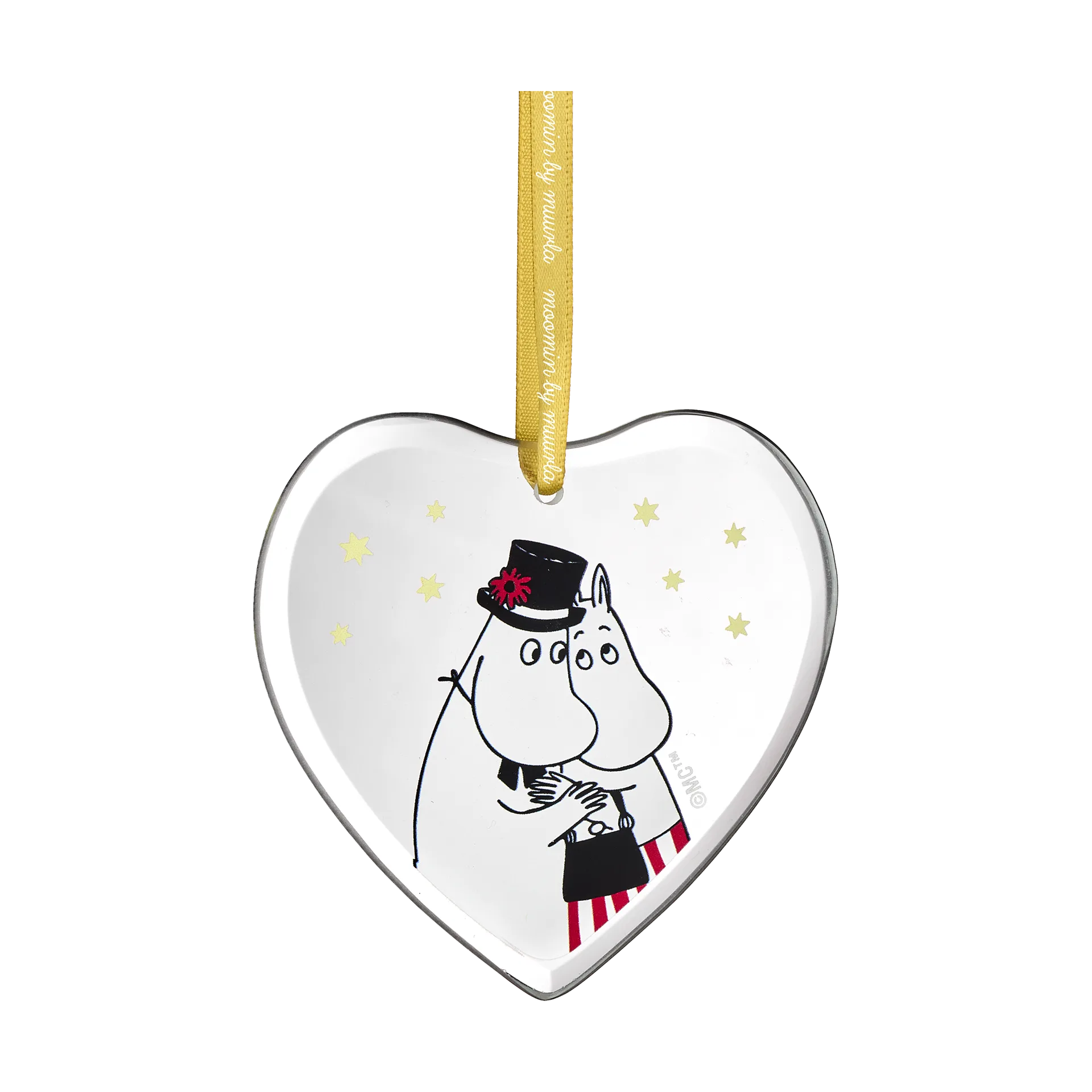 Moomin  dekorationsophæng, Mumi-mor og Mumi-far Muurla