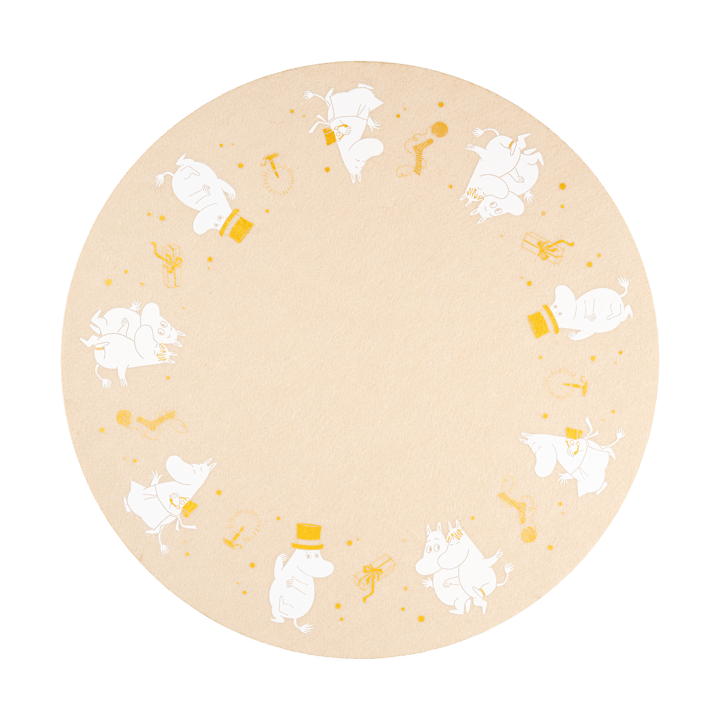 Moomin dækkeserviet Ø38 cm - Sparkling stars - Muurla