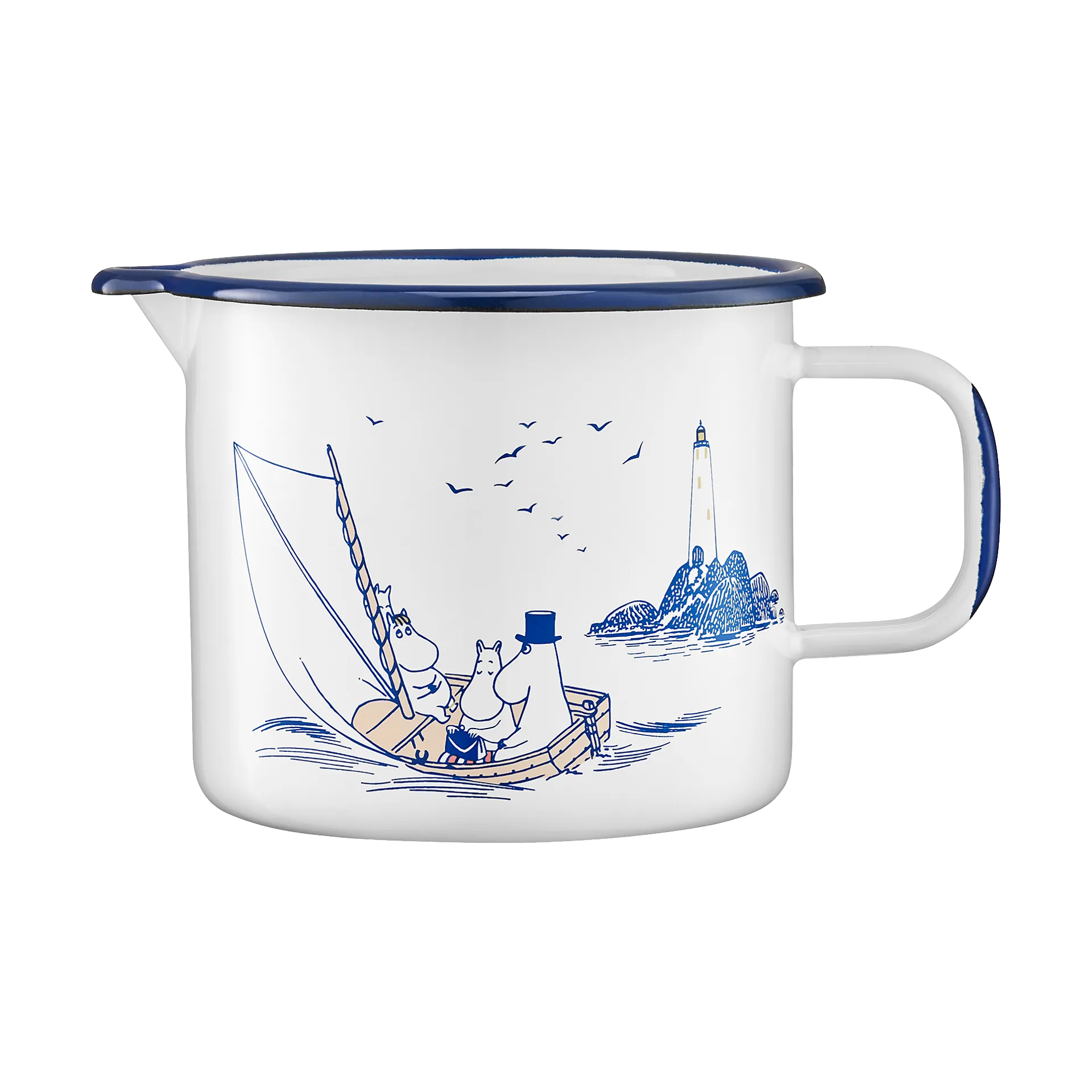 Moomin emaljekande 1,3L, Sailors Muurla