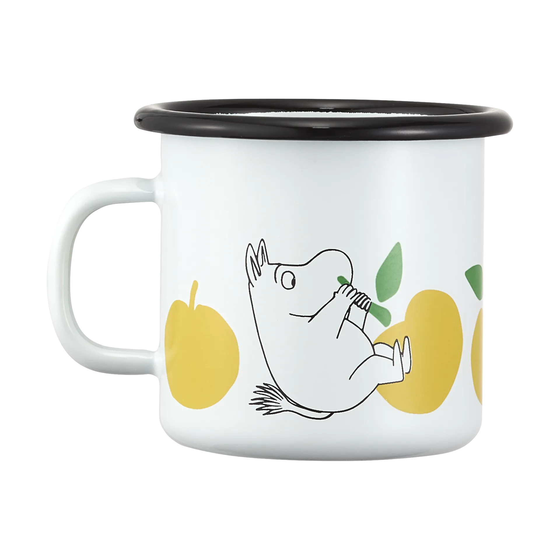 Moomin  emaljekrus 25 cl, Joyfull Apples Muurla