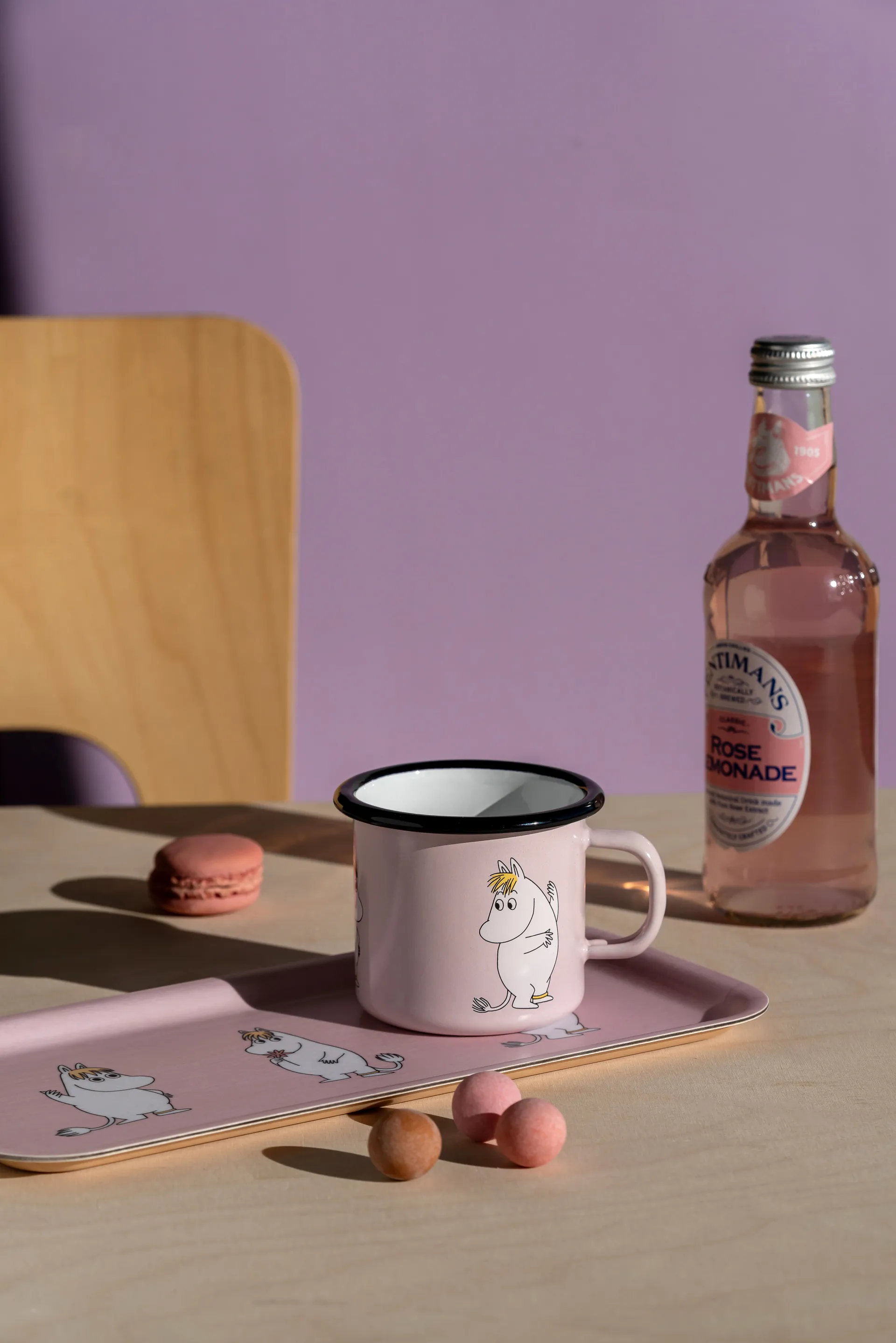 Moomin  emaljekrus 25 cl, Retro Sniff Muurla
