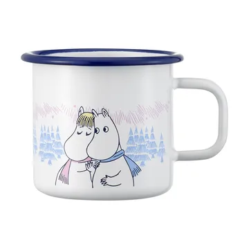 Moomin  emaljekrus 37 cl - Frosty Day - Muurla