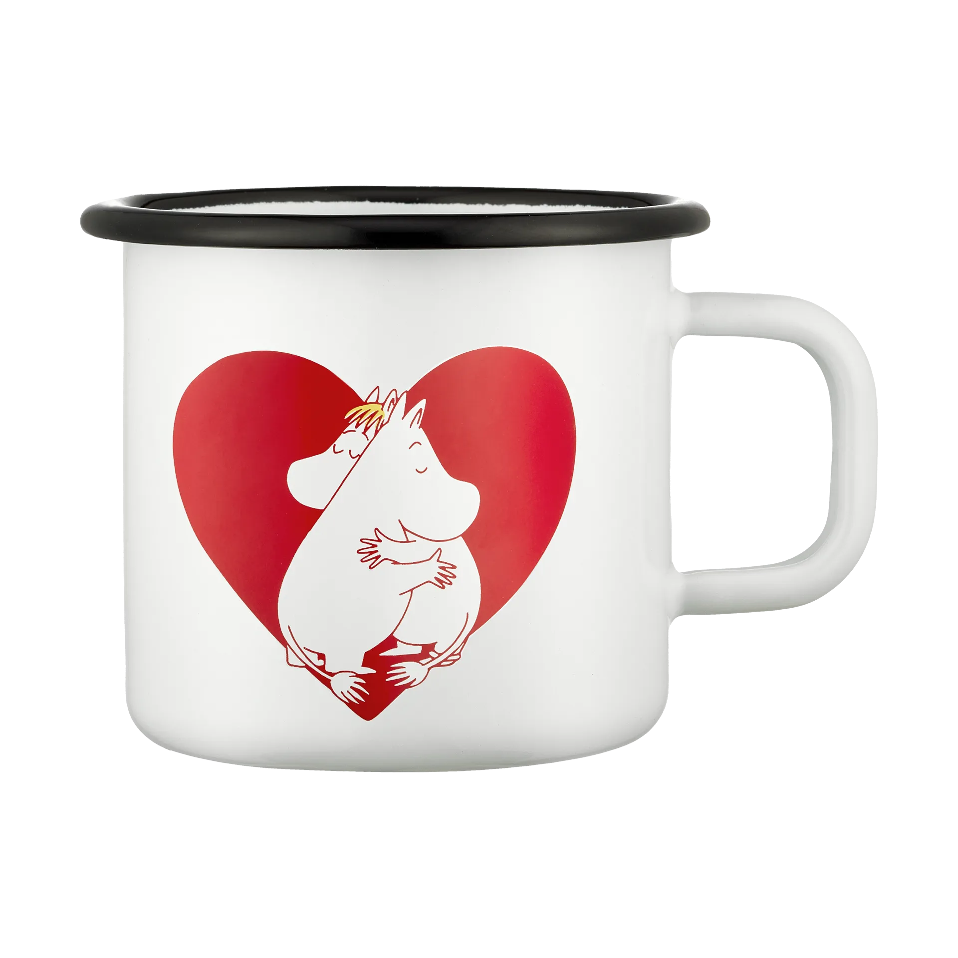 Moomin  emaljekrus 37 cl, Heart Muurla