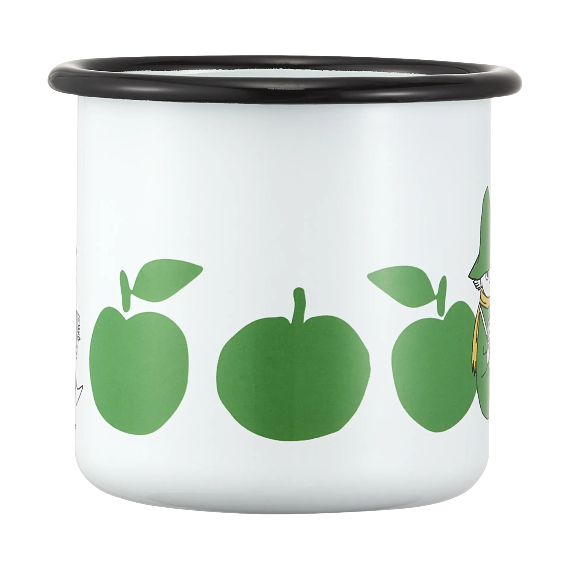 Moomin  emaljekrus 37 cl, Joyfull Apples Muurla