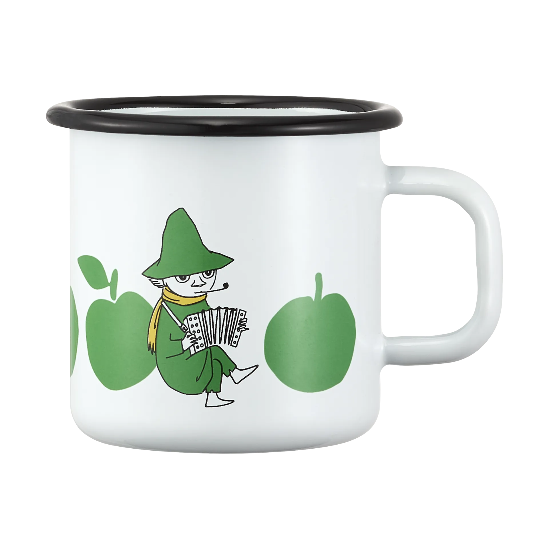 Moomin  emaljekrus 37 cl, Joyfull Apples Muurla