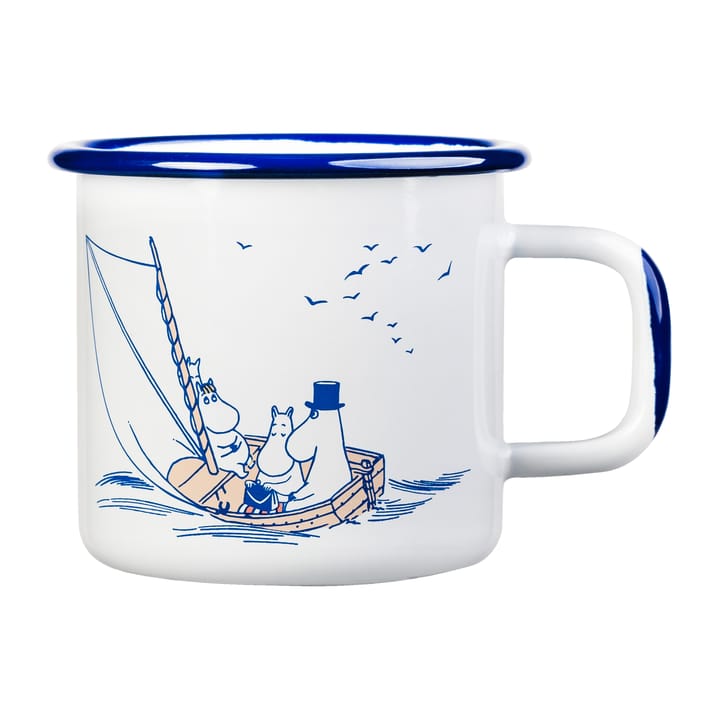 Moomin emaljekrus 37 cl - Sailors - Muurla