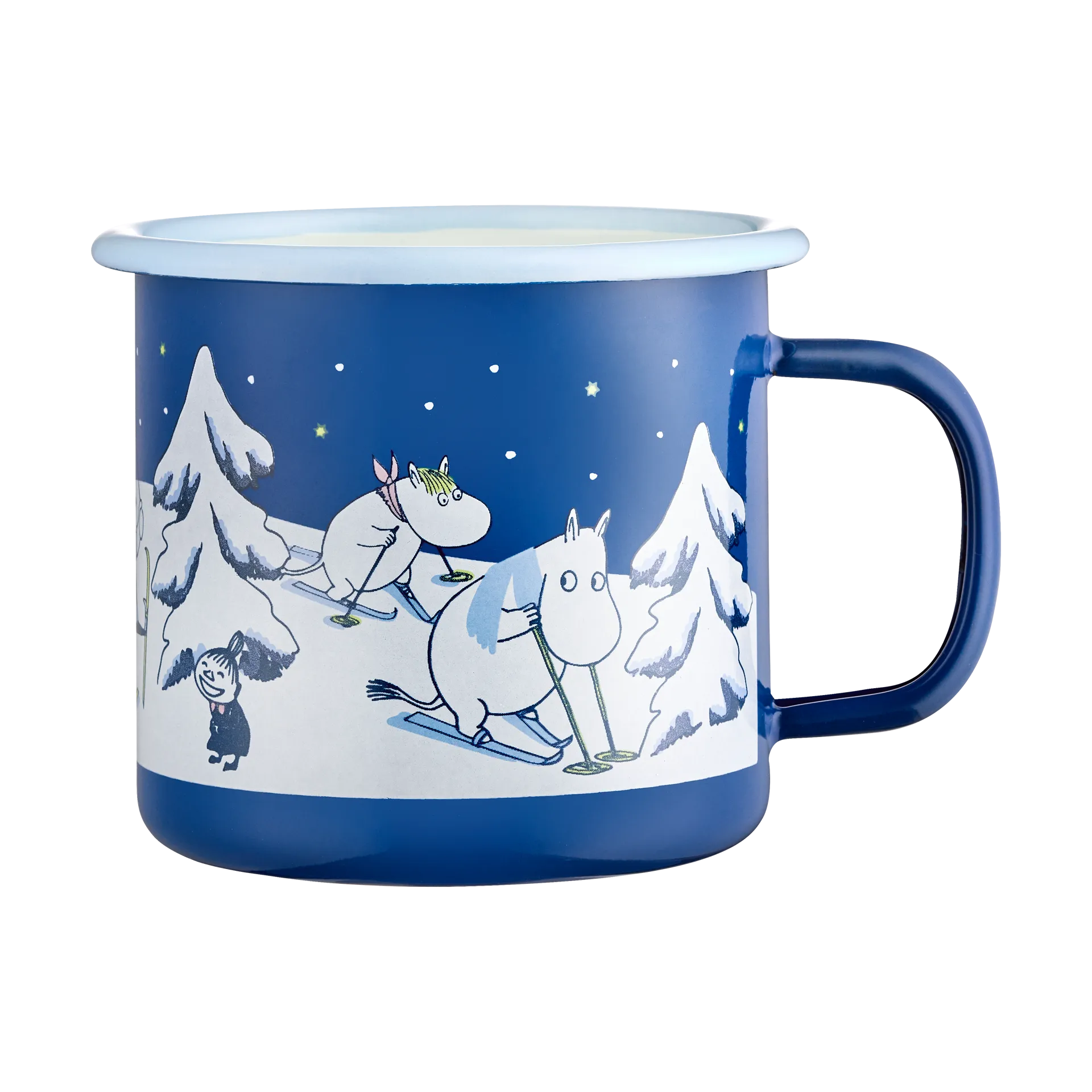 Moomin emaljekrus 37 cl, Starry night Muurla