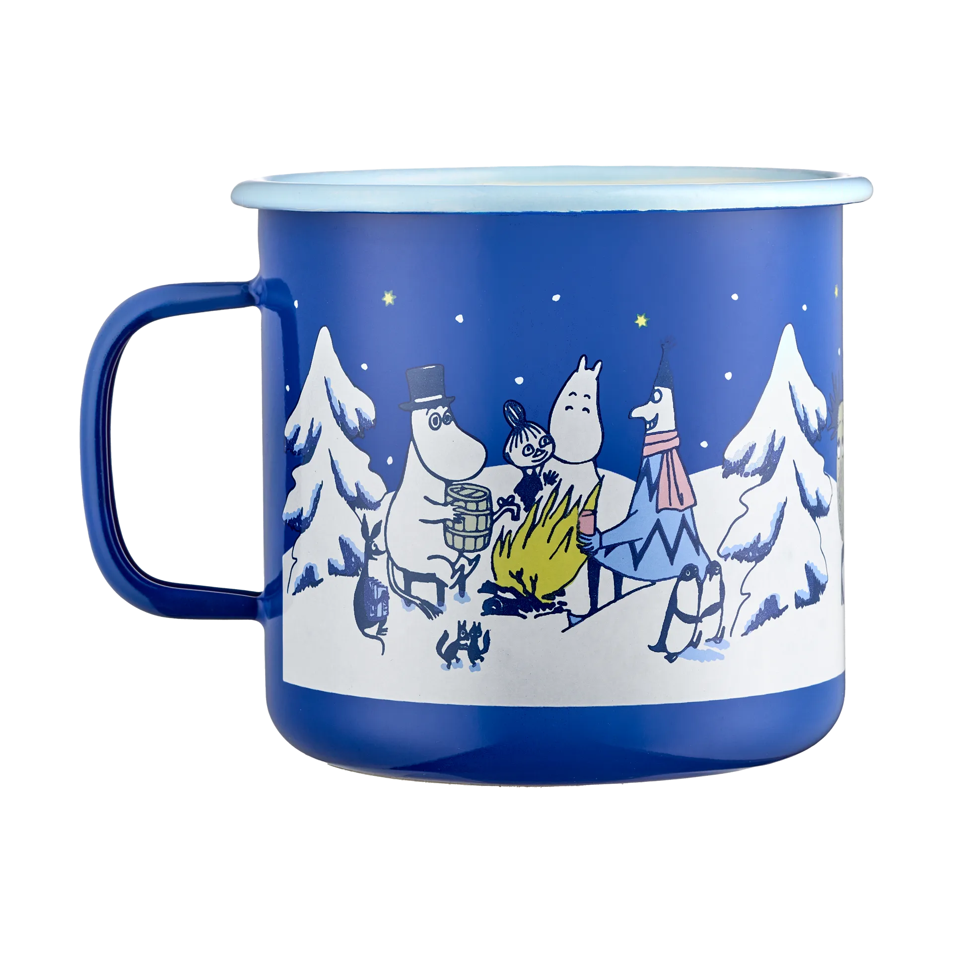Moomin emaljekrus 80 cl, Starry night Muurla