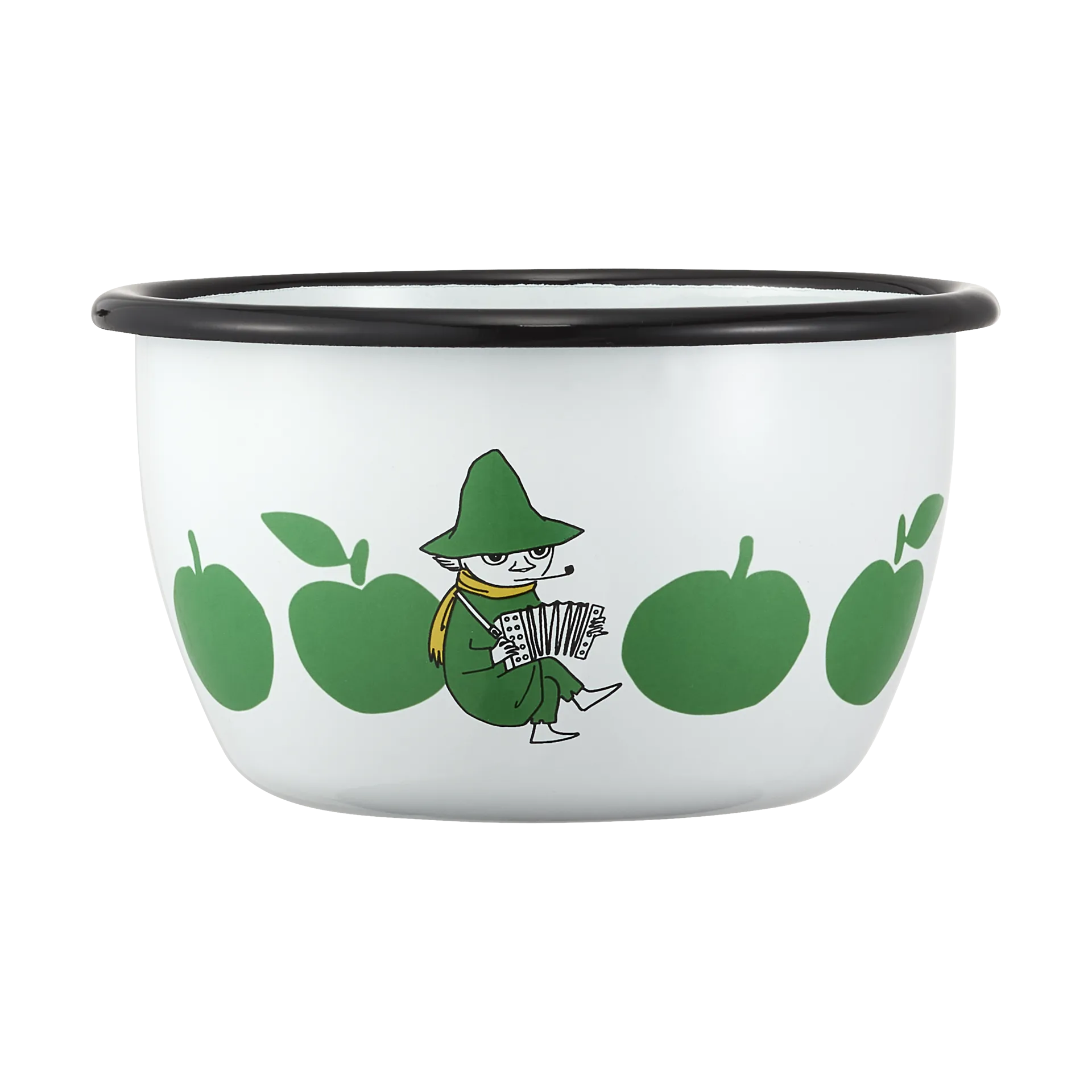 Moomin emaljeskål 60 cl, Joyfull Apples Muurla