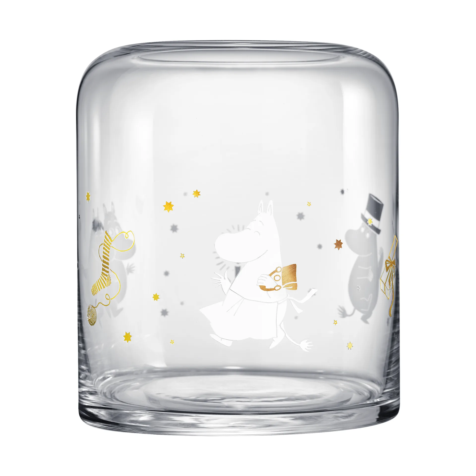 Moomin fyrfadsstage 18 cm, Sparkling stars Muurla