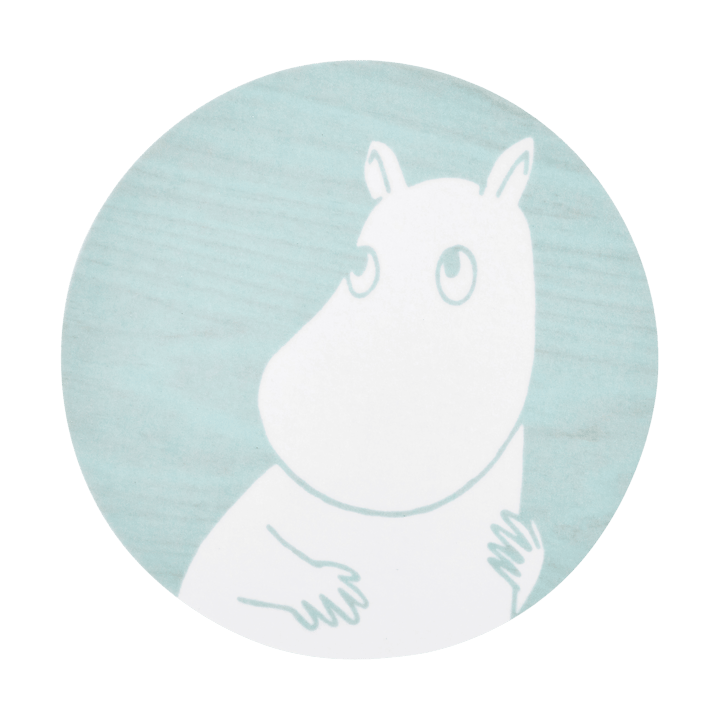 Moomin glasbrikker Ø10 cm - Momintroll - Muurla