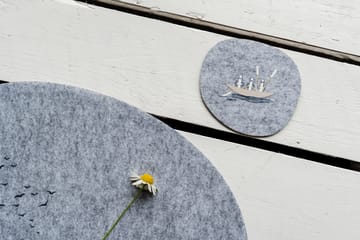 Moomin glasbrikker 9,5x11 cm 4 dele - Sailors - Muurla