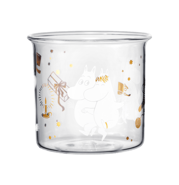 Moomin glaskrus 35 cl - Sparkling stars - Muurla