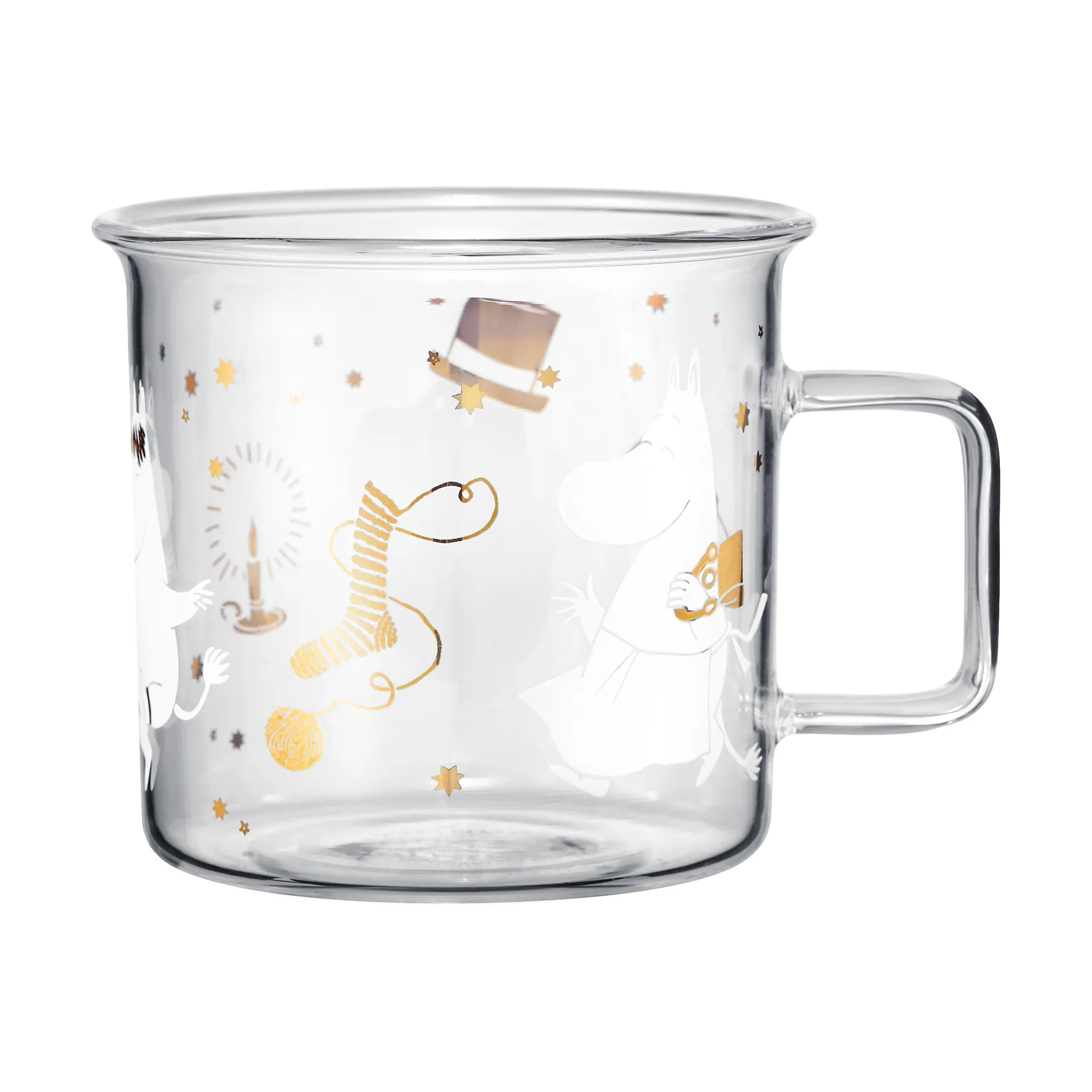 Moomin glaskrus 35 cl, Sparkling stars Muurla