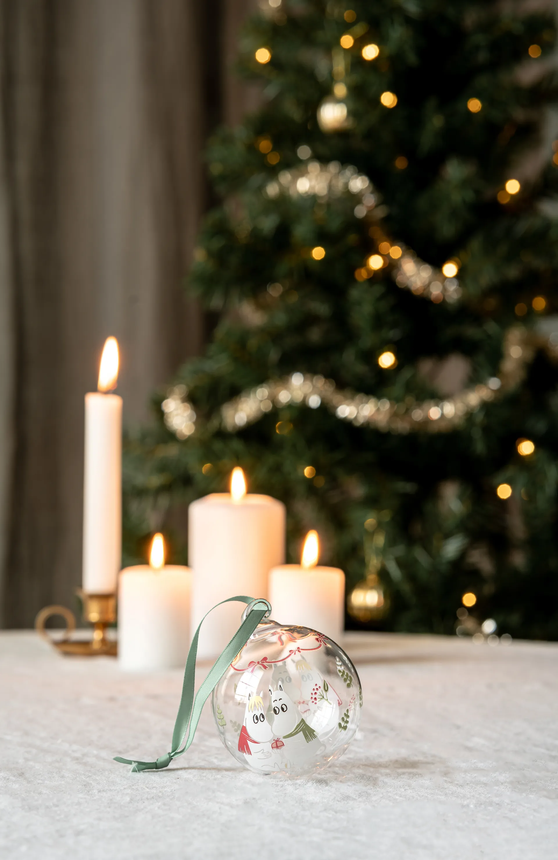 Moomin julekugle Ø7 cm, My darling Muurla