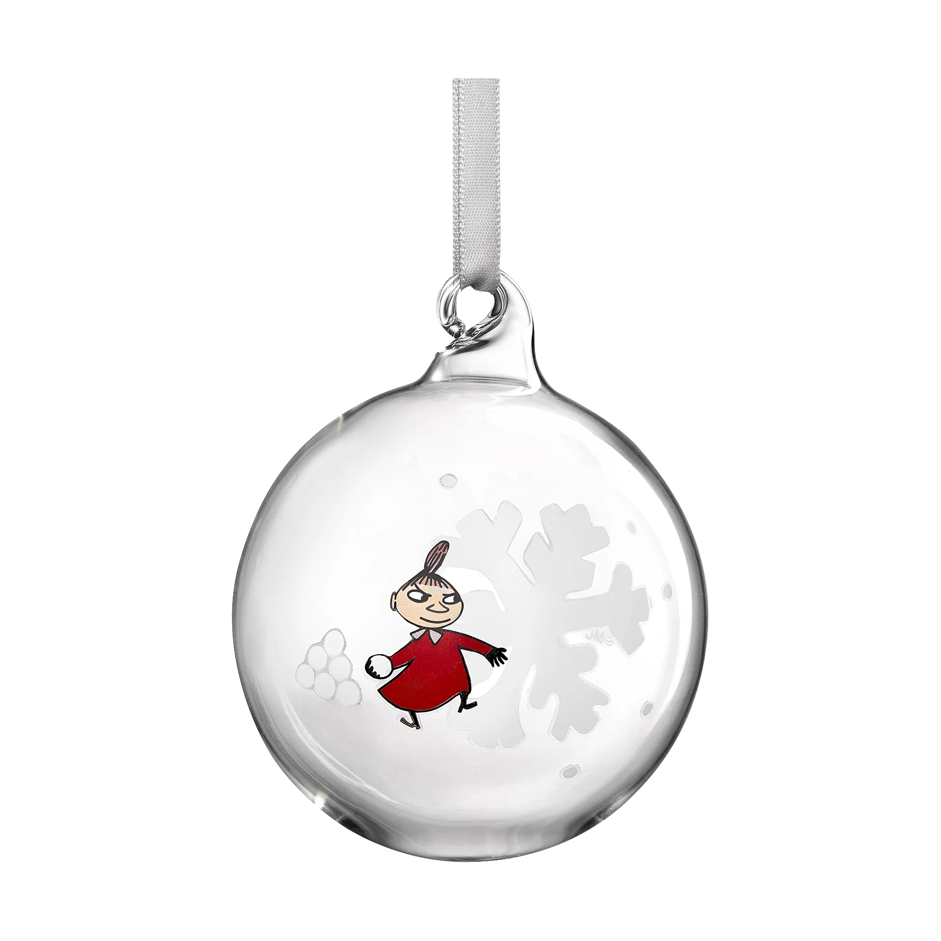 Moomin julekugle Ø7 cm, Snefnug Muurla