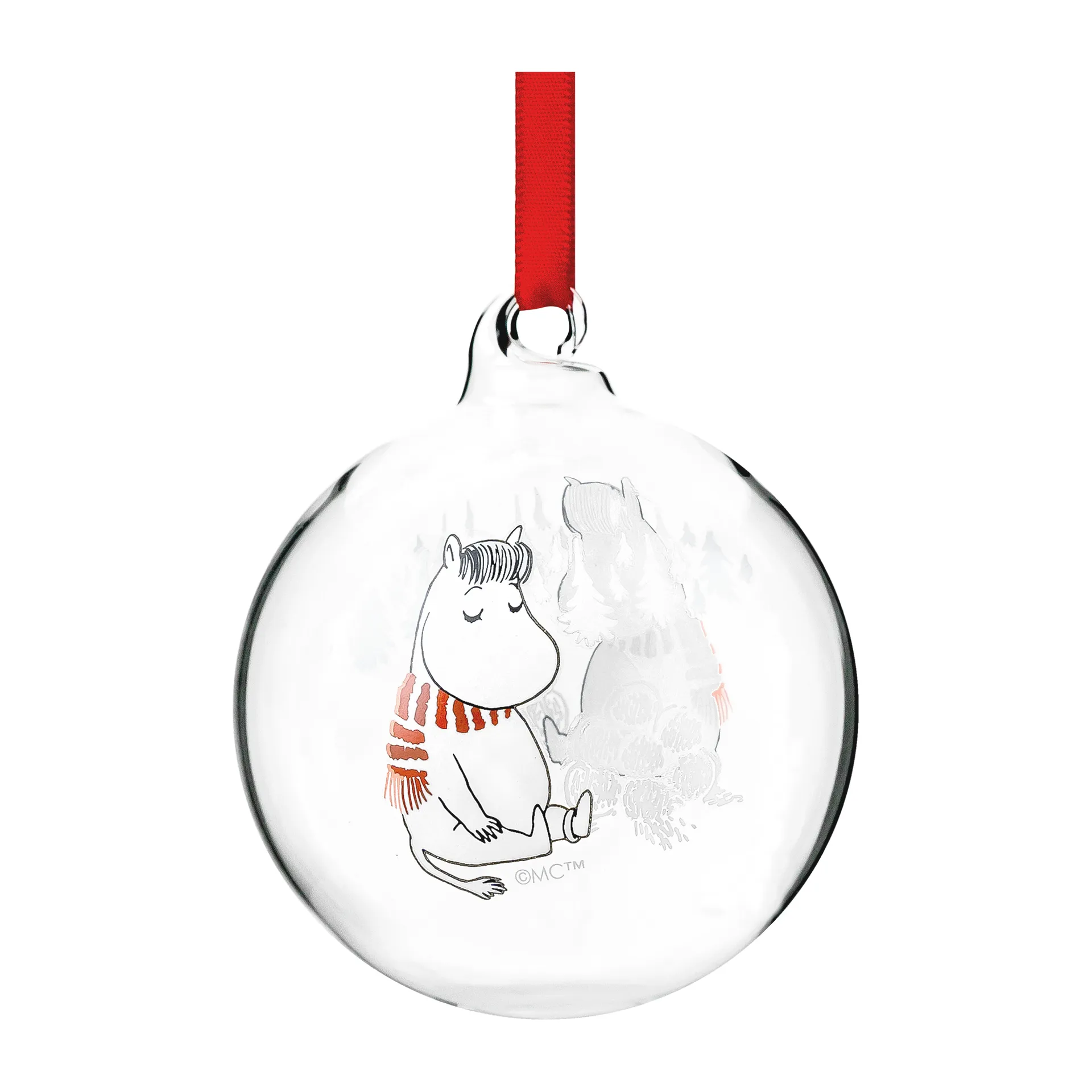 Moomin julekugle Ø7 cm, Snorkmaiden Muurla