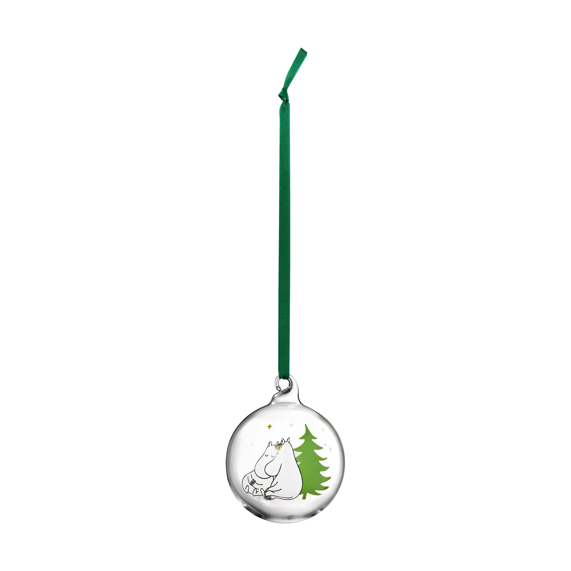 Moomin julekugle Ø7 cm, Spruce Muurla