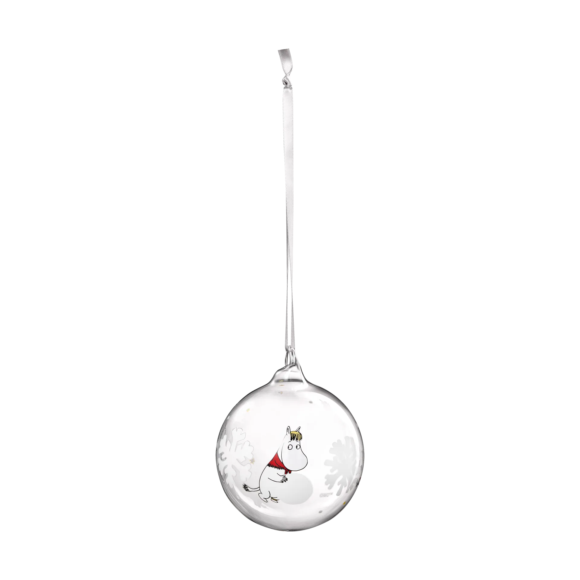 Moomin julekugle Ø9 cm, Snowflake Muurla