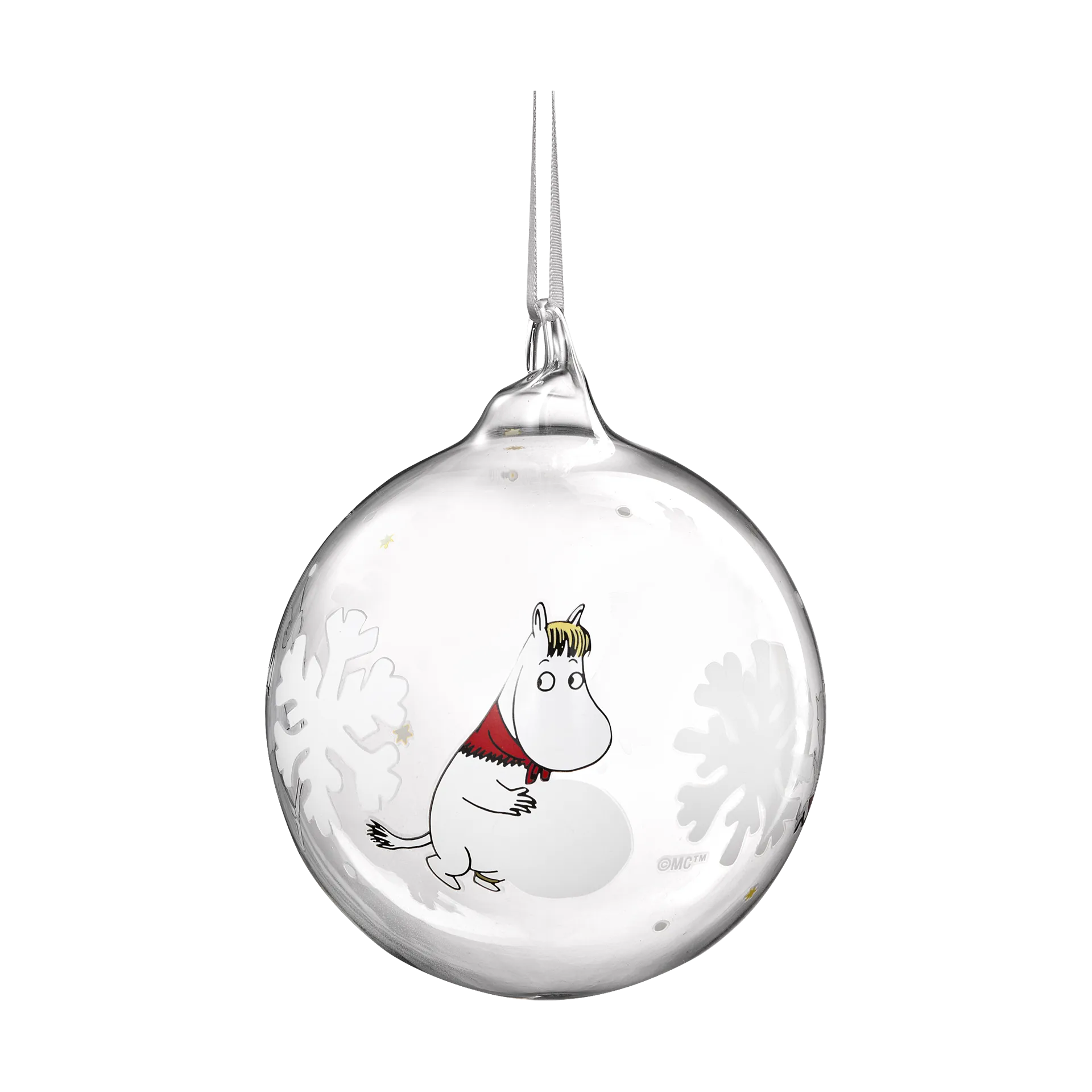Moomin julekugle Ø9 cm, Snowflake Muurla