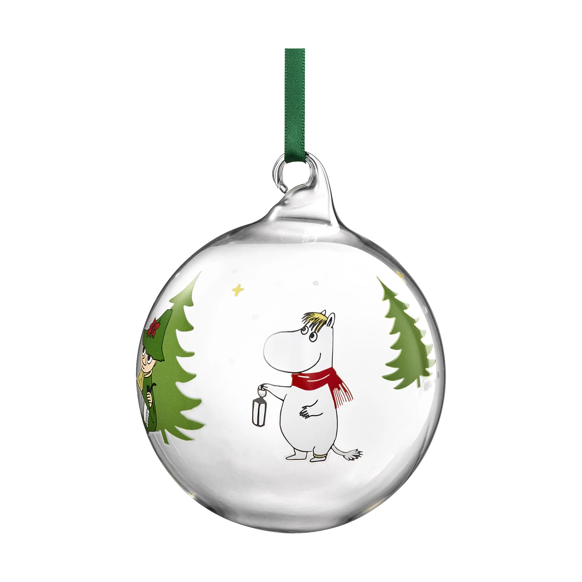 Moomin julekugle Ø9 cm, Spruce Muurla