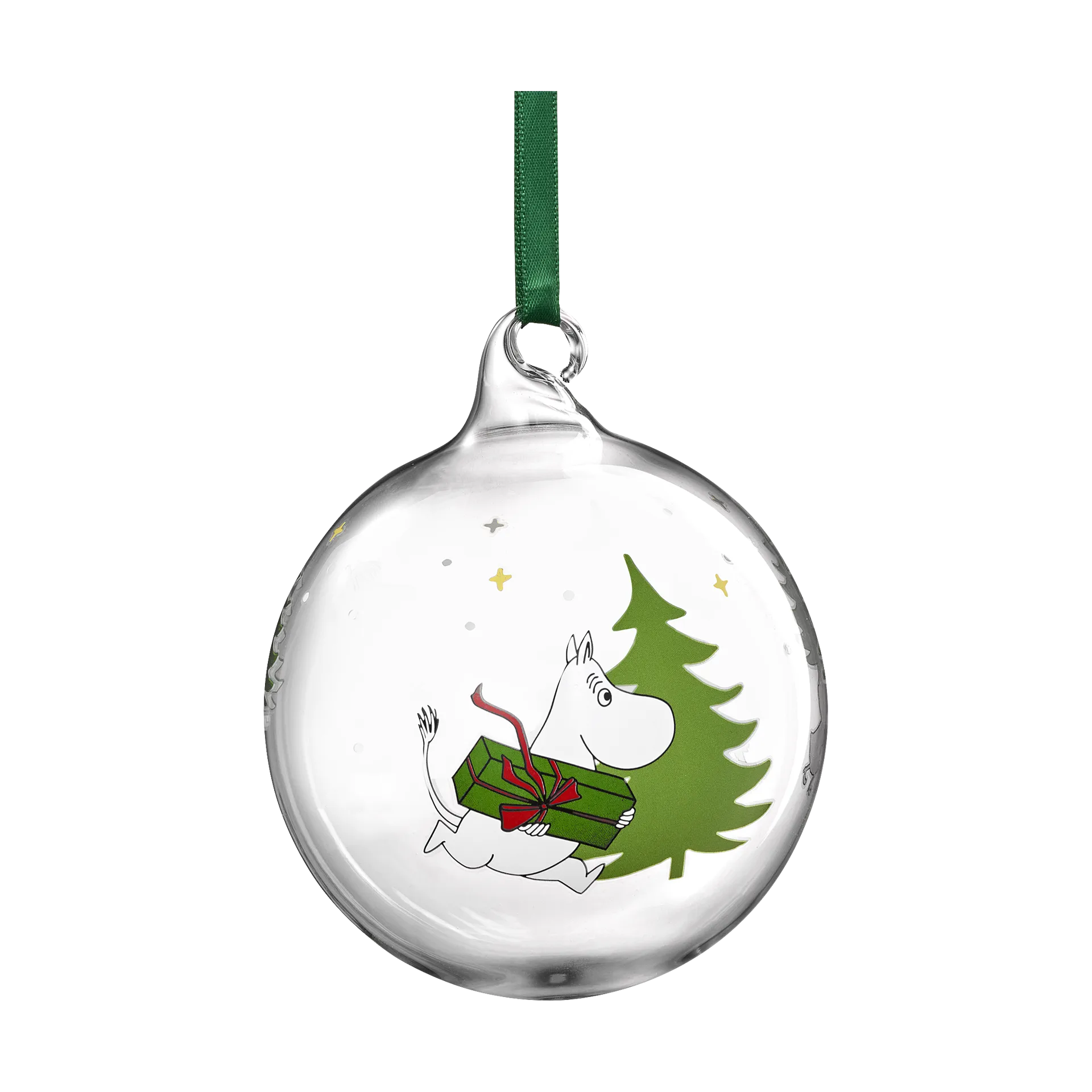 Moomin julekugle Ø9 cm, Spruce Muurla