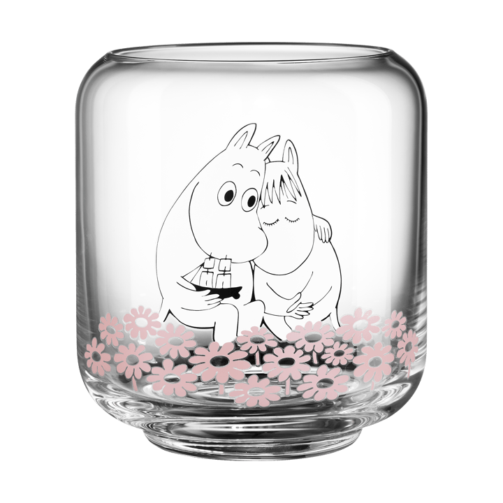 Moomin lysestage/vase 10 cm - Together - Muurla