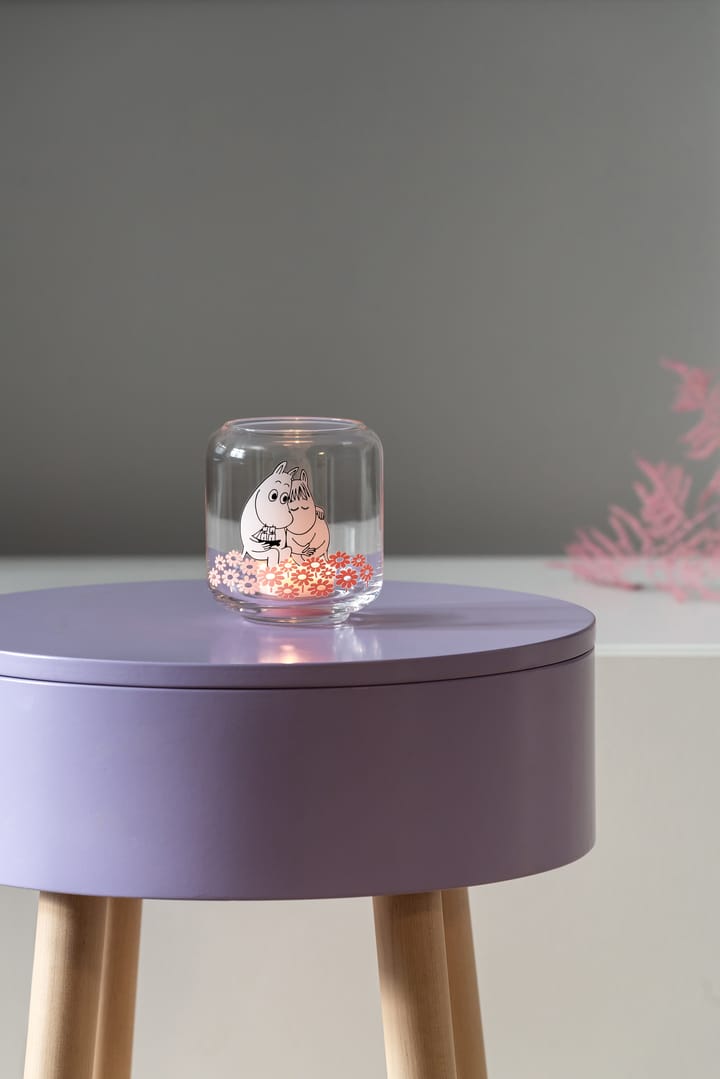 Moomin lysestage/vase 10 cm - Together - Muurla