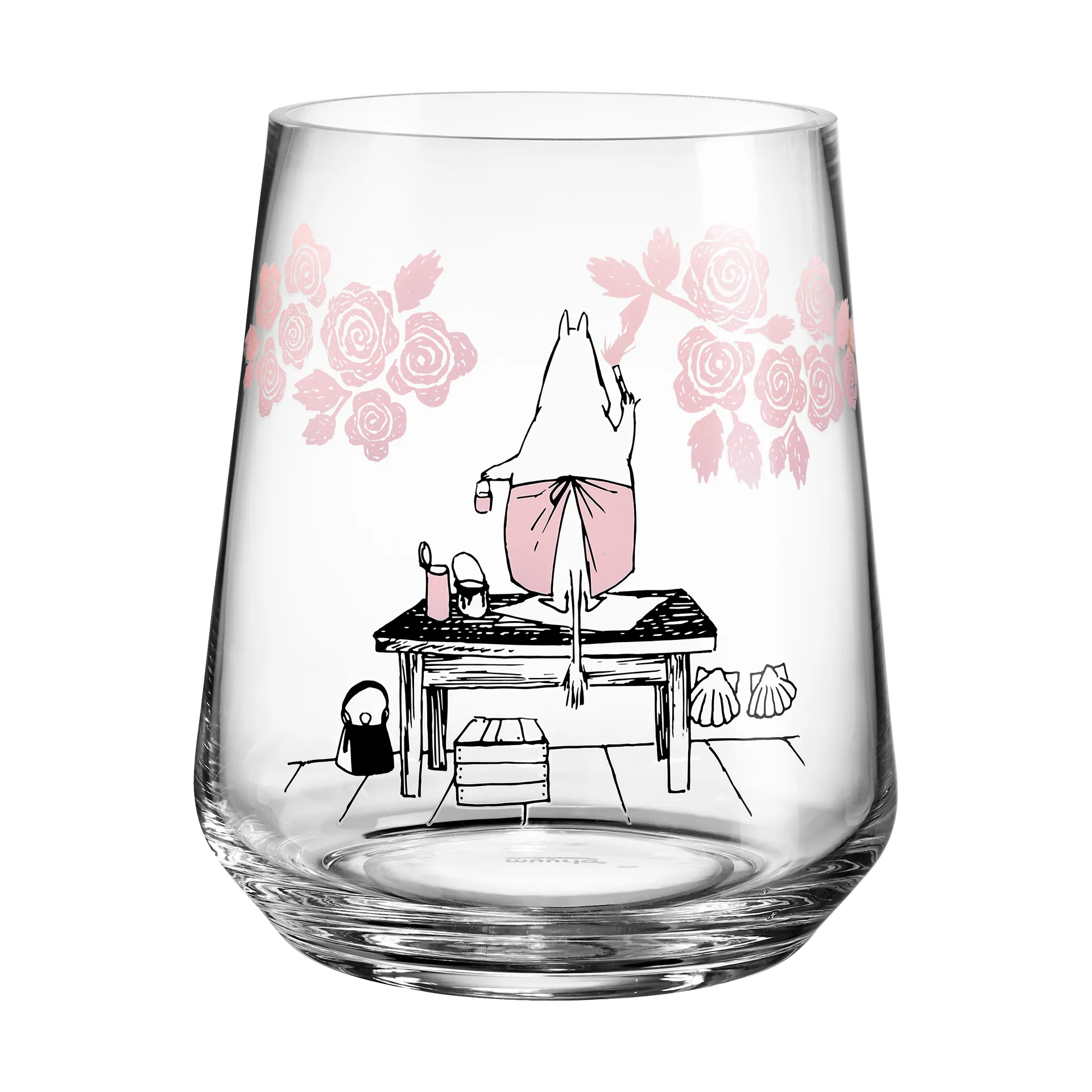 Moomin originals lysestage/vase 17,5 cm, Roses Muurla
