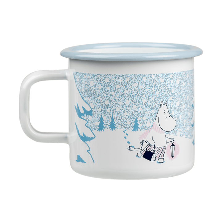 Mumi emaljekrus 37 cl, Let it snow Muurla