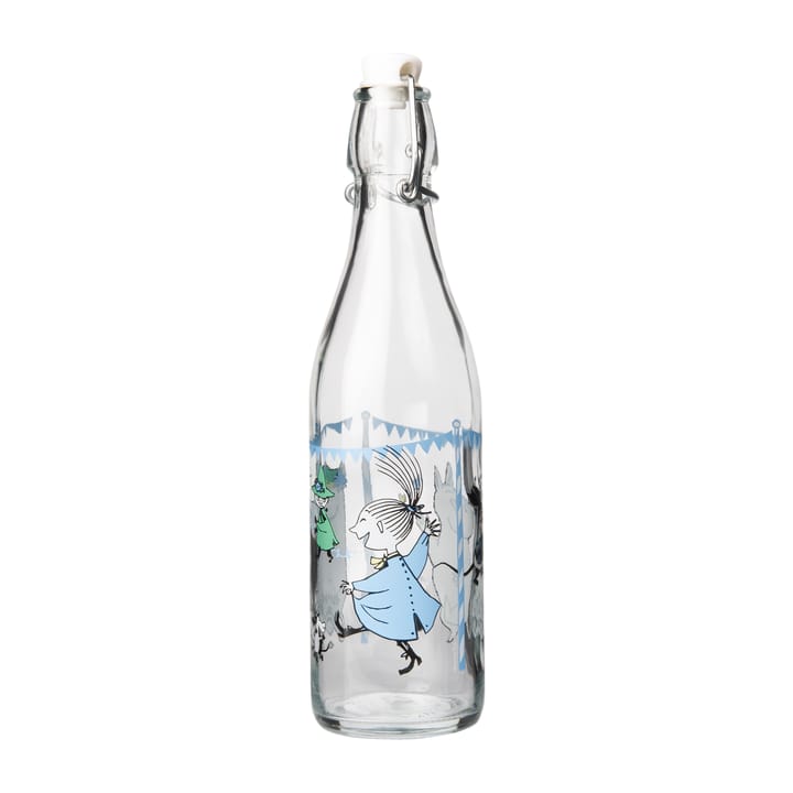 Mumi glasflaske 0,5 l - Summerparty - Muurla