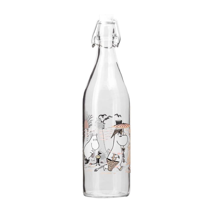 Mumi glasflaske 1 L, The Beach Muurla