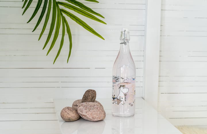 Mumi glasflaske 1 L, The Beach Muurla