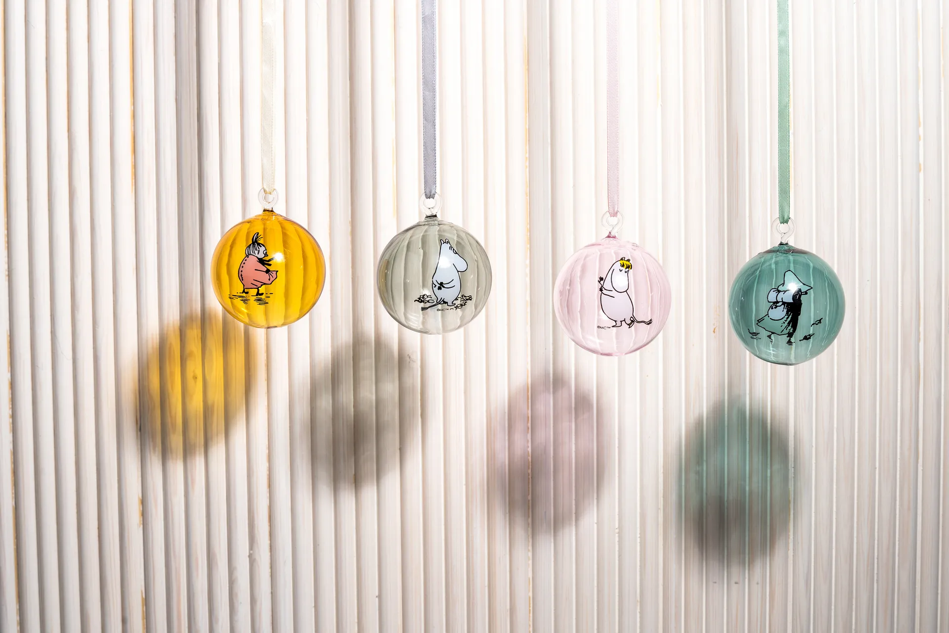 Mumi julekugle 4 dele, Multi Muurla