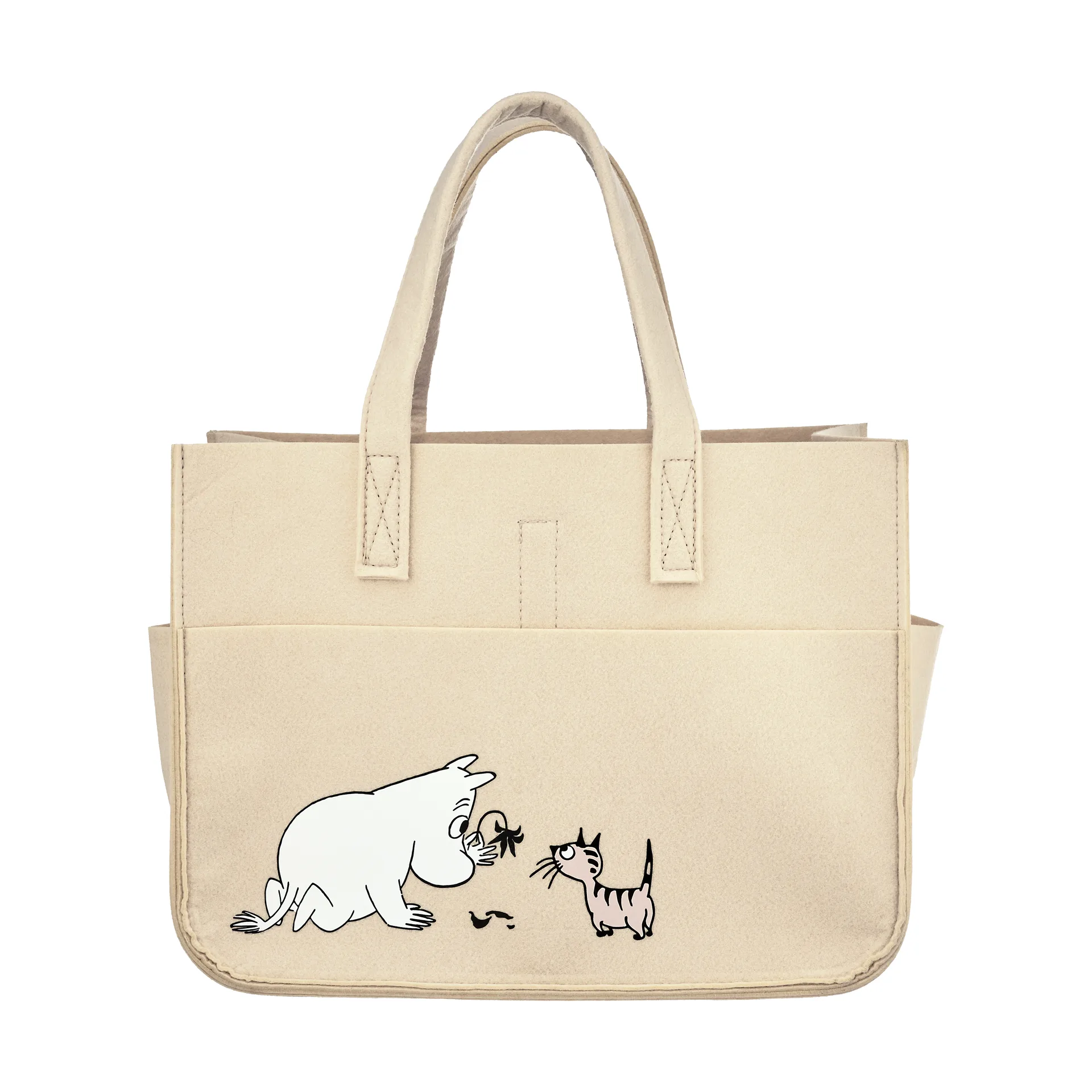 Mumi pets opbevaringskurv 25x40 cm, Beige Muurla